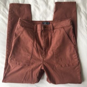 Abercrombie and Fitch Ultra High Rise Super Skinny Ankle